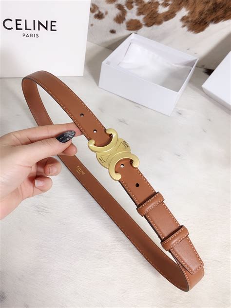 fake celine triomphe belt|celine belt size chart.